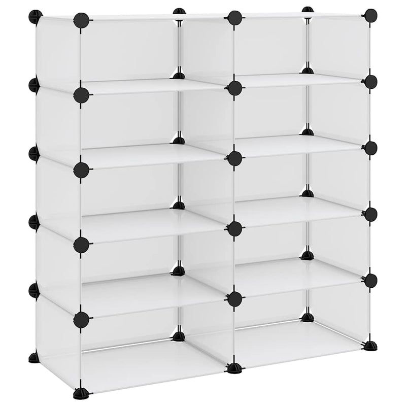 Suport de pantofi, transparent, 84x32x88,5 cm, PP