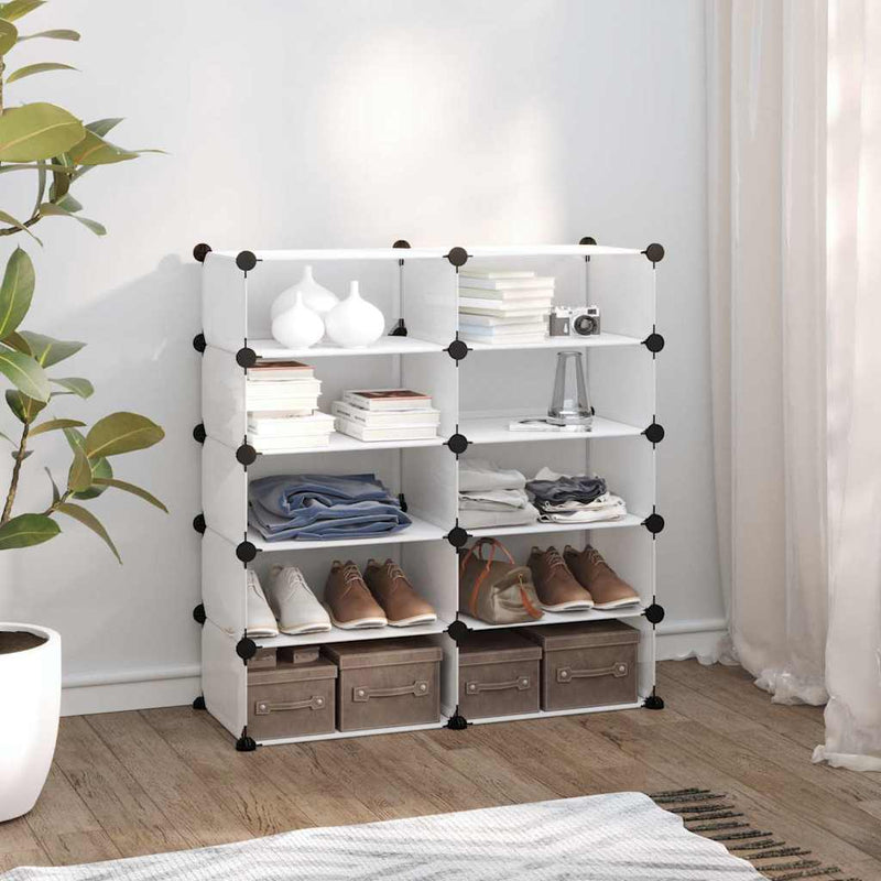 Suport de pantofi, transparent, 84x32x88,5 cm, PP
