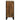 Dulapuri de depozitare 2 buc. maro rustic 72x36x82 cm metal/MDF