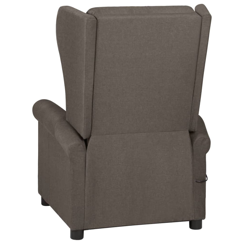 Fotoliu rabatabil, maro, material textil