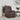 Fotoliu rabatabil, maro, piele ecologică