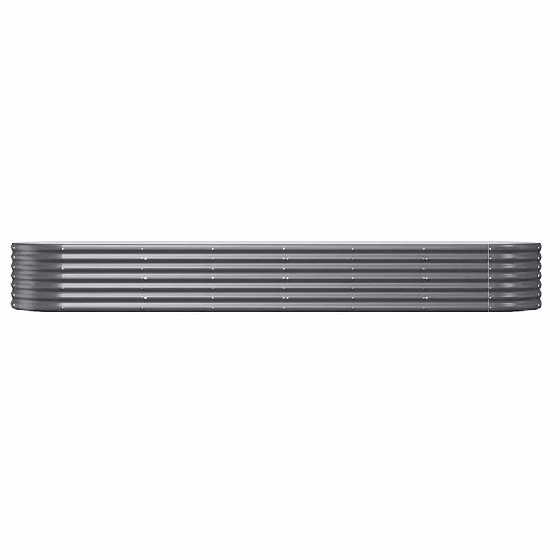 Strat înălțat grădină 296x80x36 cm oțel galvanizat