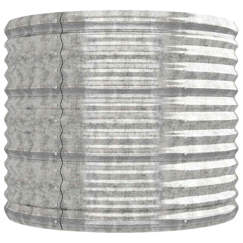 Strat înălțat grădină 224x80x68 cm oțel galvanizat