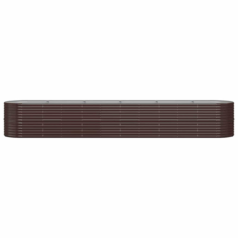 Strat înălțat grădină 440x80x68 cm oțel galvanizat