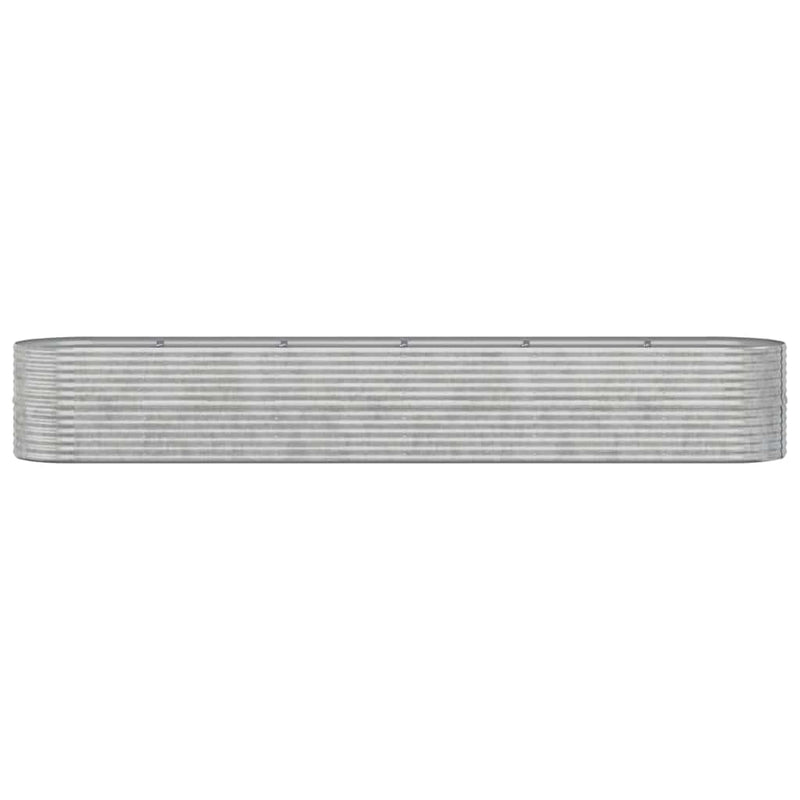 Strat înălțat grădină 440x80x68 cm oțel galvanizat