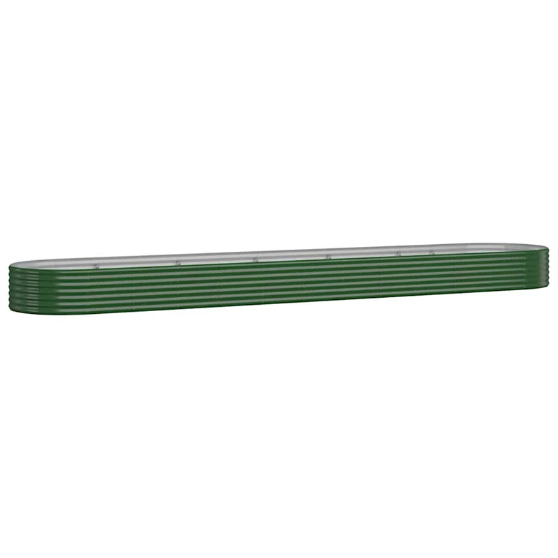 Strat înălțat grădină 507x100x36 cm oțel galvanizat