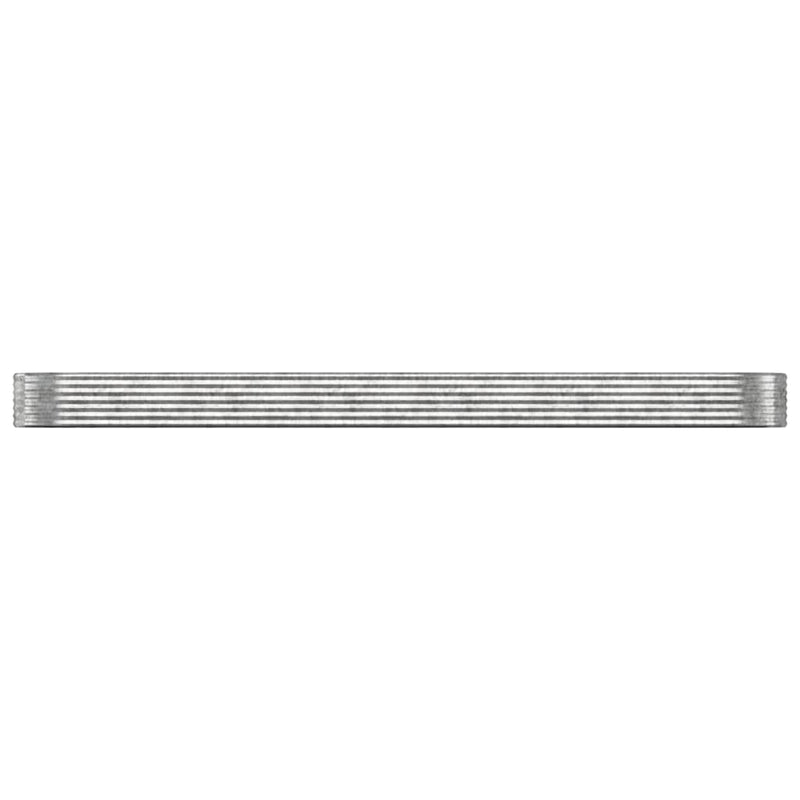 Strat înălțat grădină 507x100x36 cm oțel galvanizat
