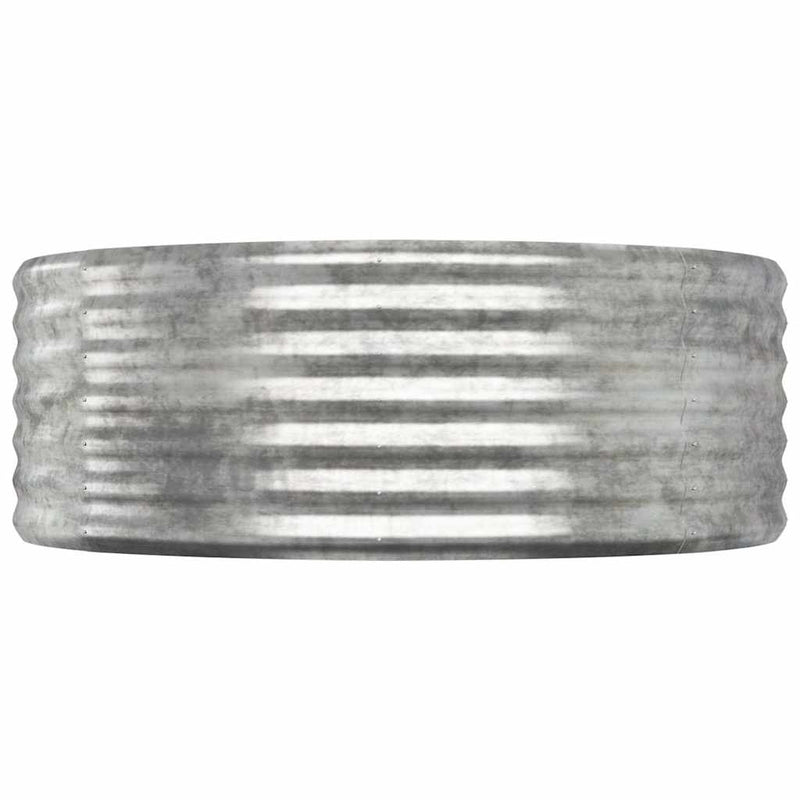 Strat înălțat grădină 507x100x36 cm oțel galvanizat