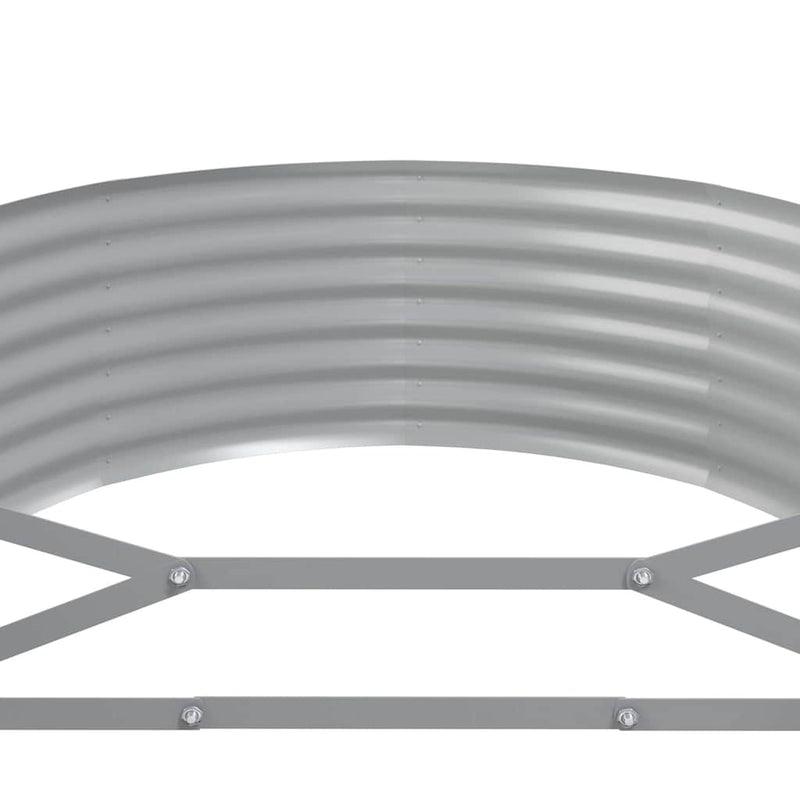 Strat înălțat grădină 507x100x36 cm oțel galvanizat