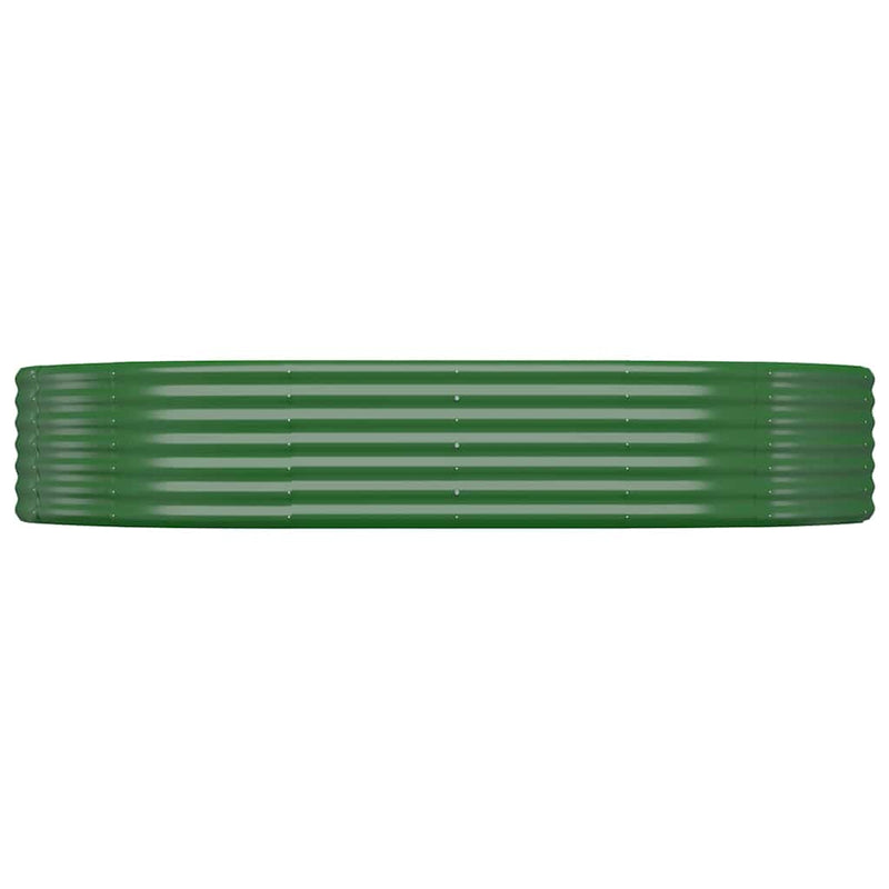Strat înălțat grădină verde oțel galvanizat