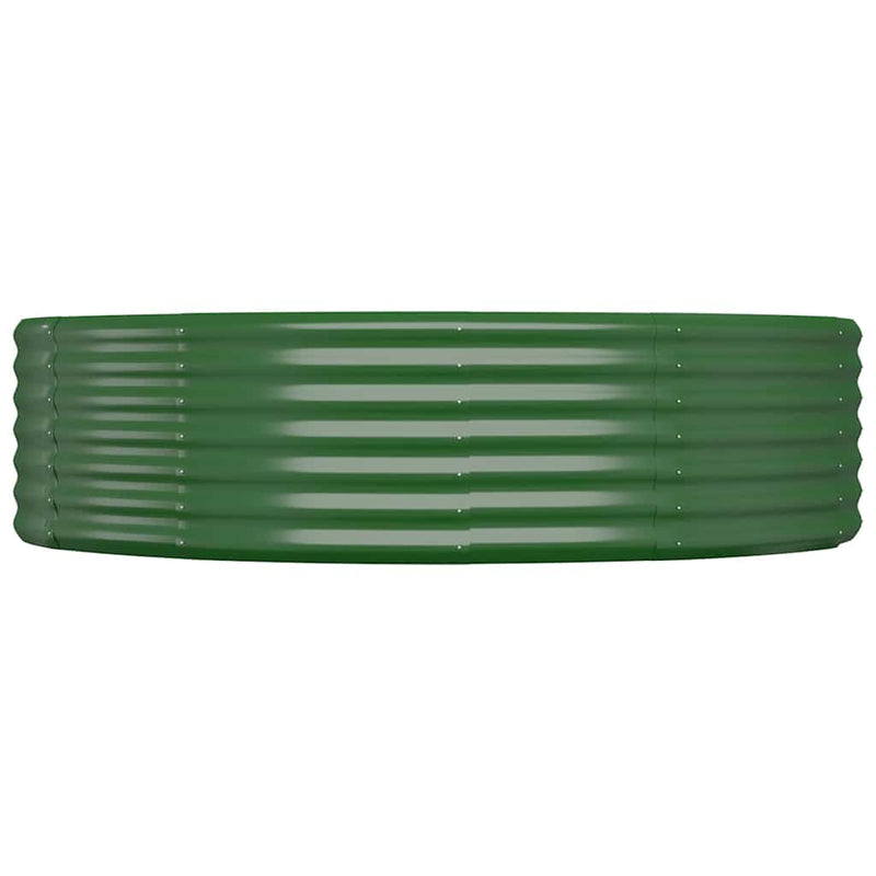 Strat înălțat grădină verde oțel galvanizat