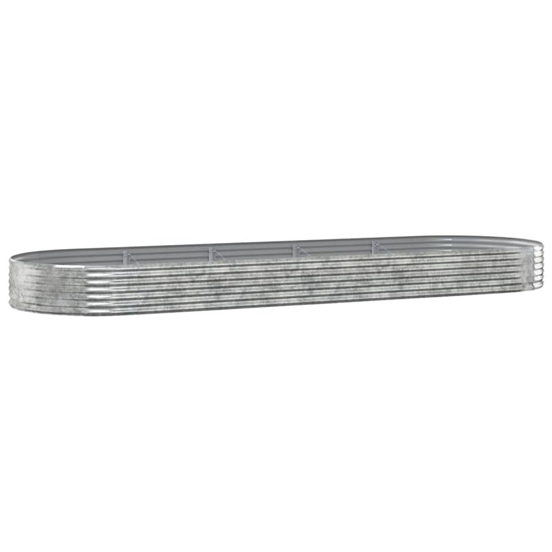 Strat înălțat grădină 450x140x36 cm oțel galvanizat