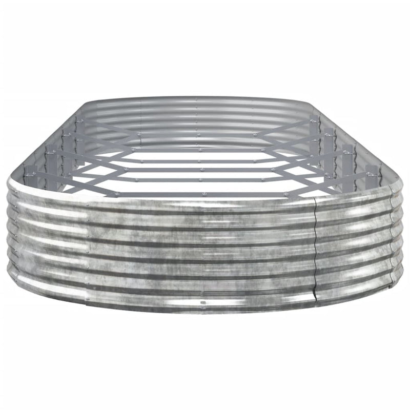Strat înălțat grădină 450x140x36 cm oțel galvanizat