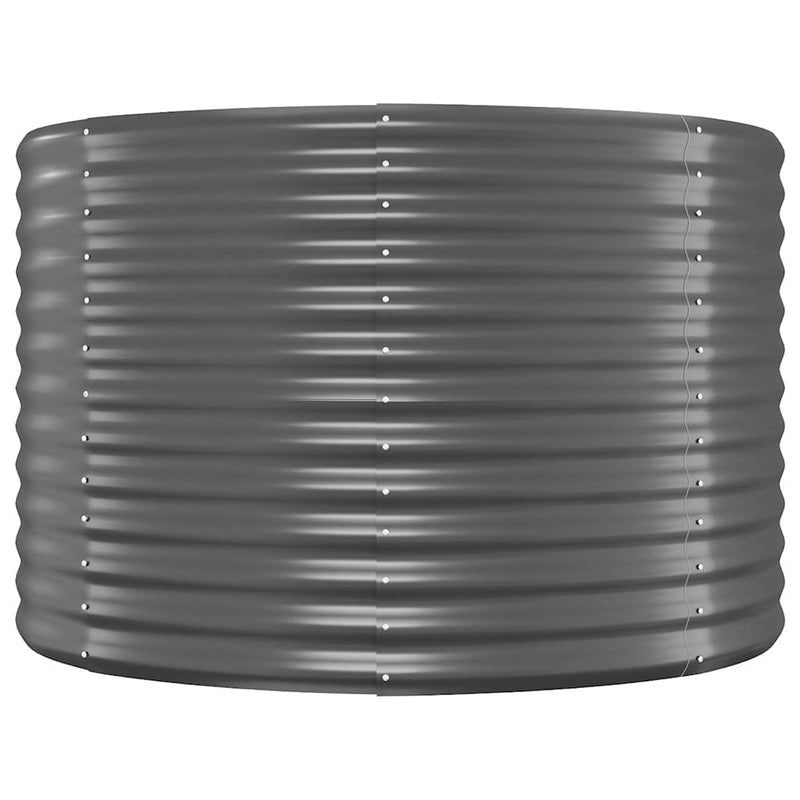 Strat înălțat grădină 396x100x68 cm oțel galvanizat