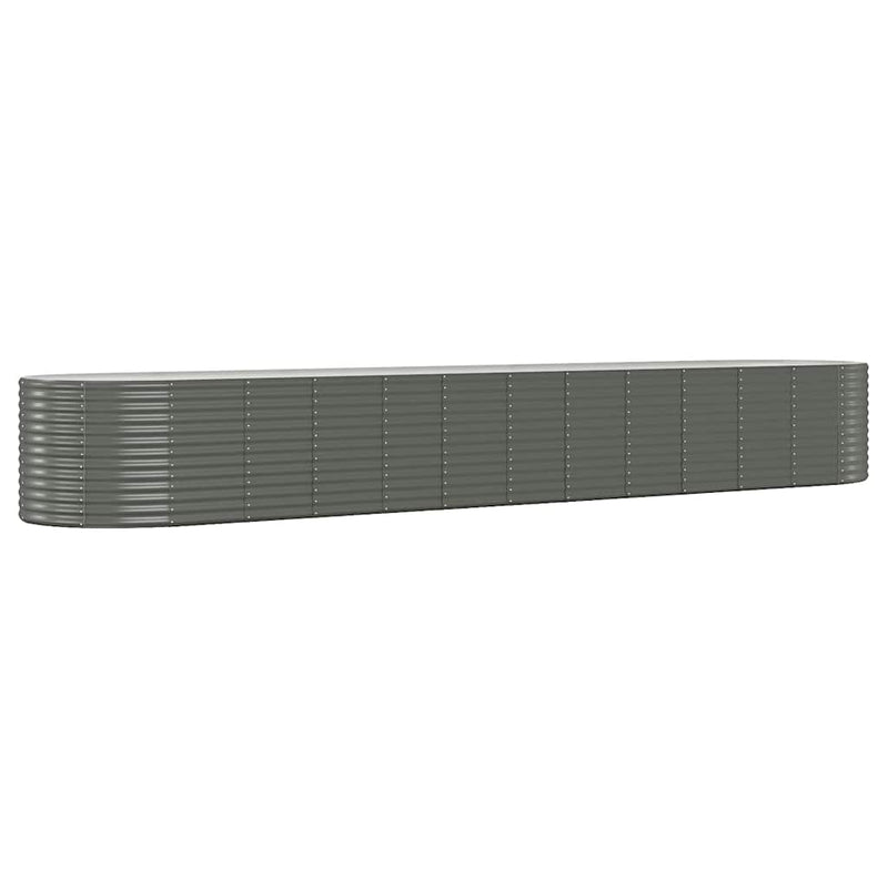 Strat înălțat grădină 507x100x68 cm oțel vopsit electrostatic