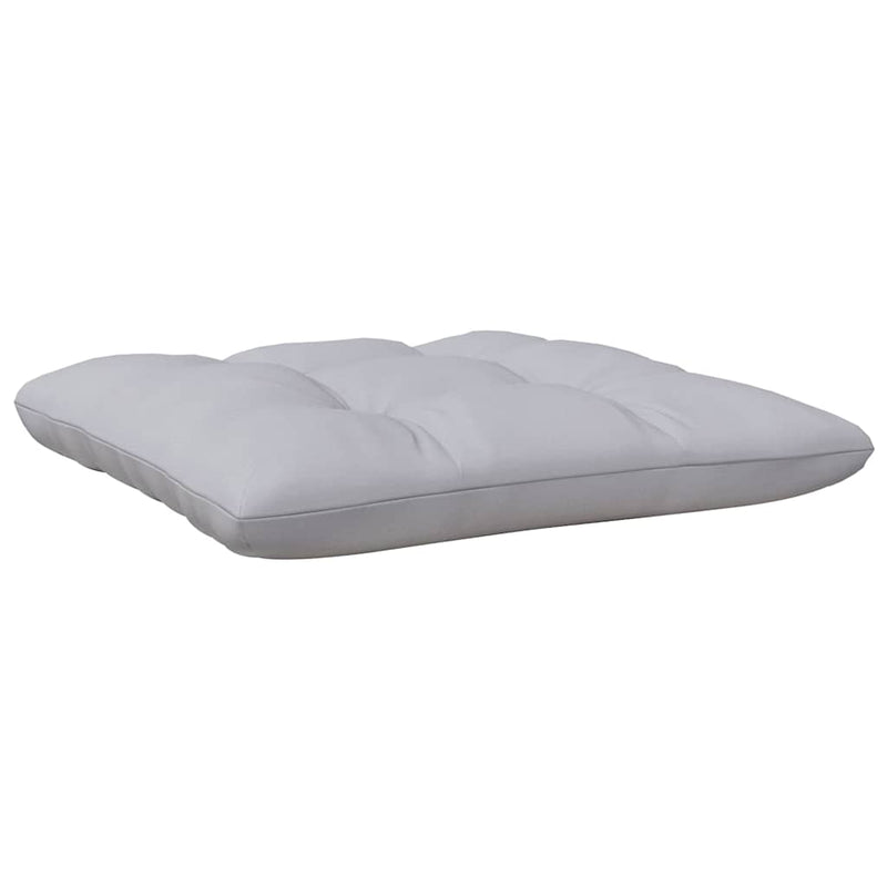 Set mobilier de grădină cu perne gri, 5 piese, lemn masiv pin