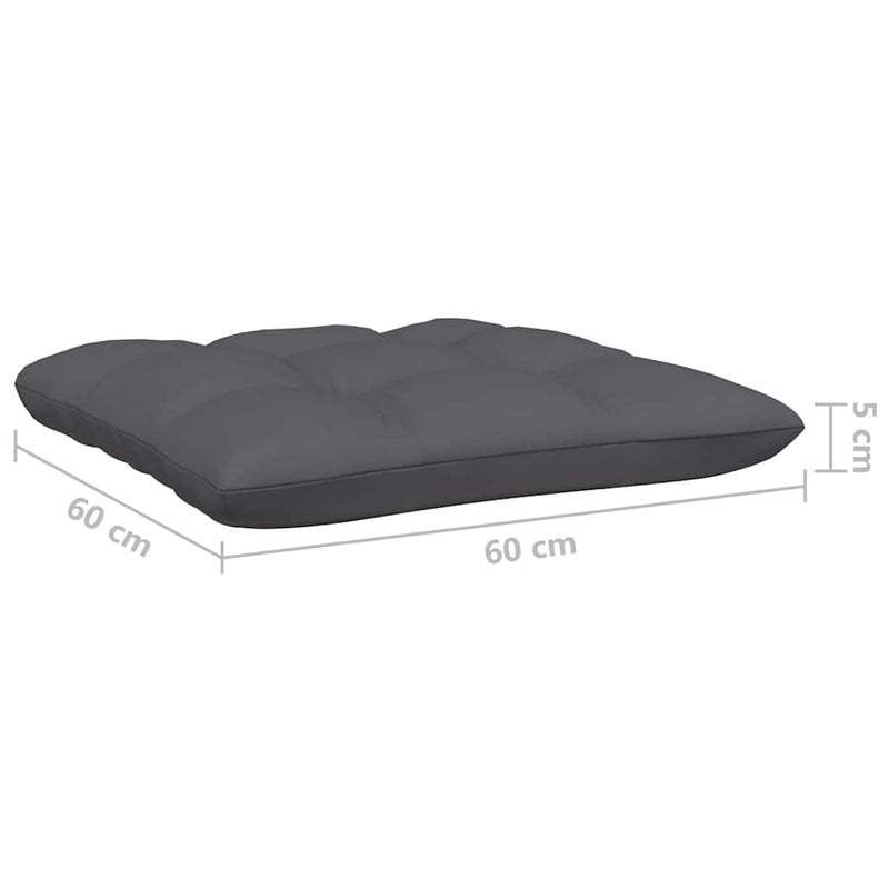 Set mobilier de grădină cu perne, 6 piese, lemn masiv de pin