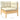 Set mobilier de grădină cu perne, 8 piese, crem, lemn de pin