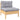 Set mobilier de grădină cu perne gri, 8 piese, lemn masiv pin