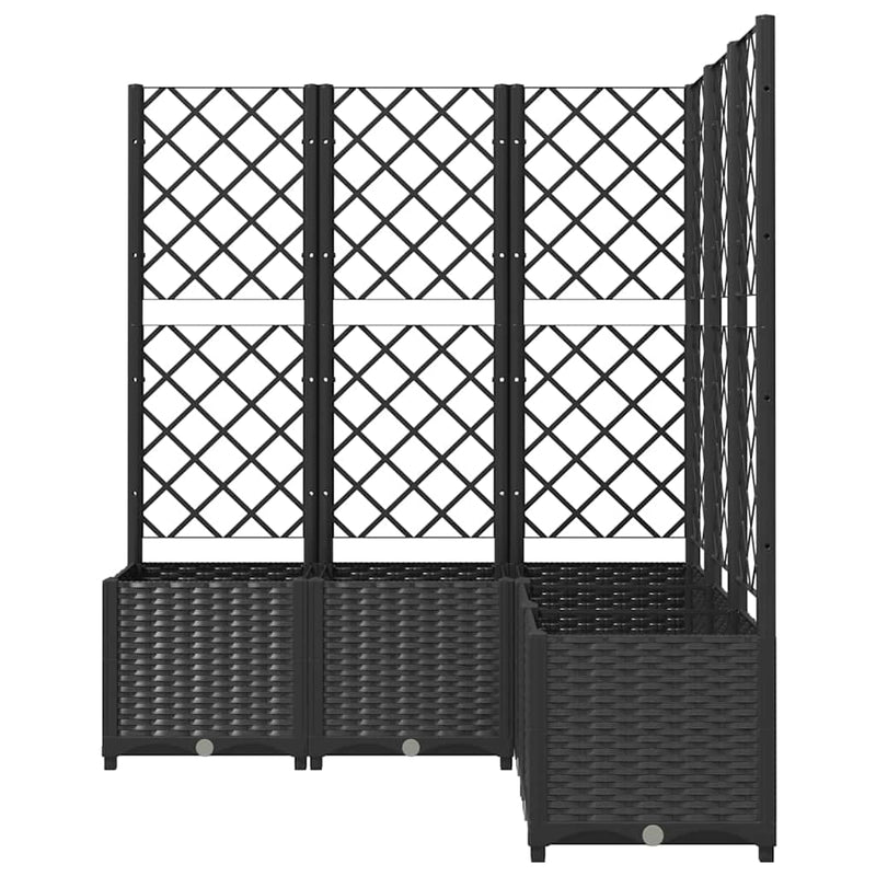 Grădină Negru 120 x 120 x 136 cm