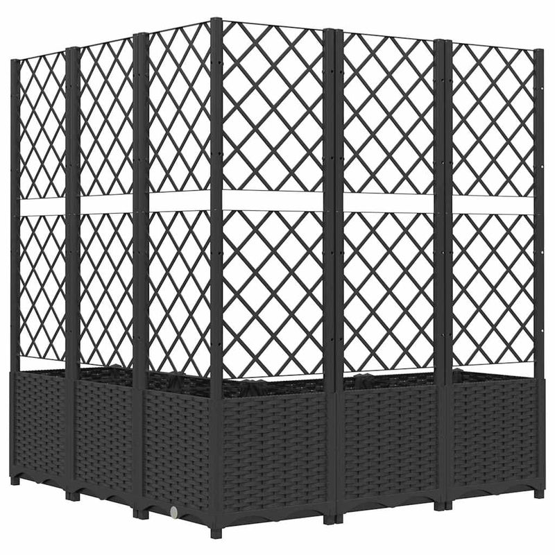 Grădină Negru 120 x 120 x 136 cm