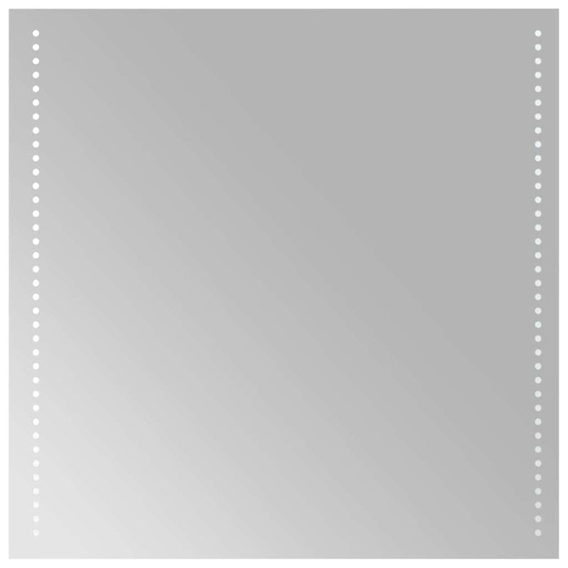 Oglinda de baie cu LED, 60x60 cm