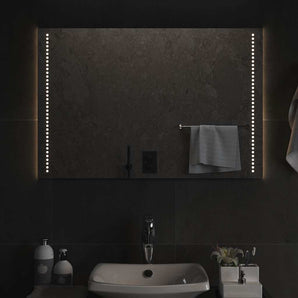 Oglindă de baie cu LED, 90x60 cm