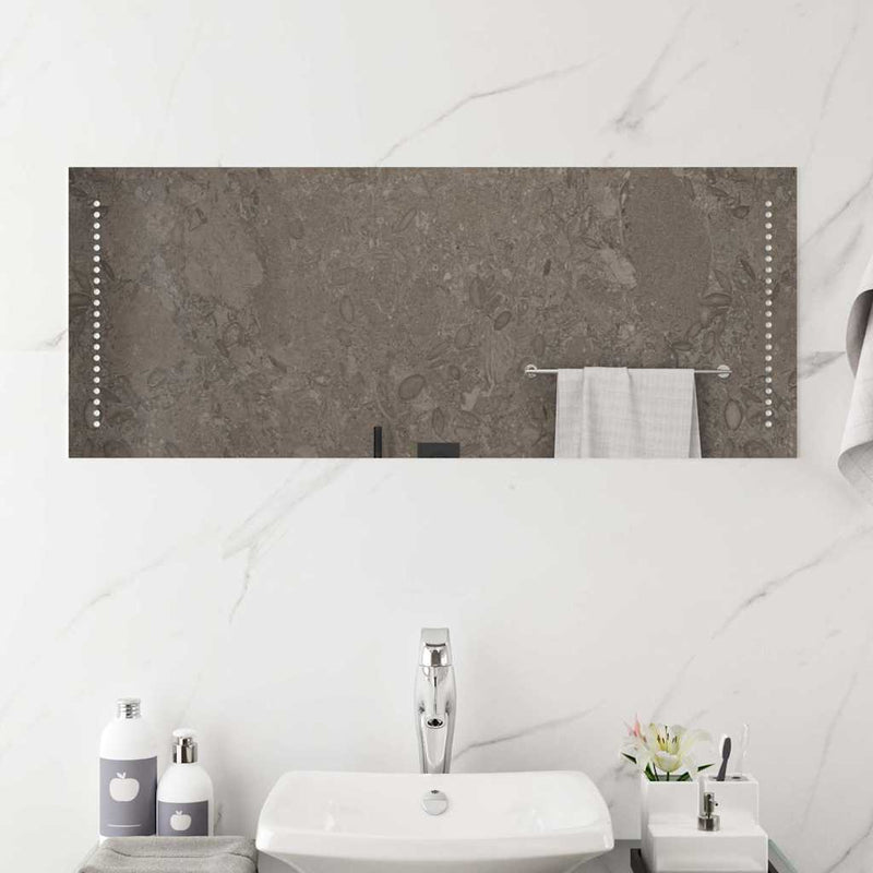 Oglindă de baie cu LED, 100x40 cm