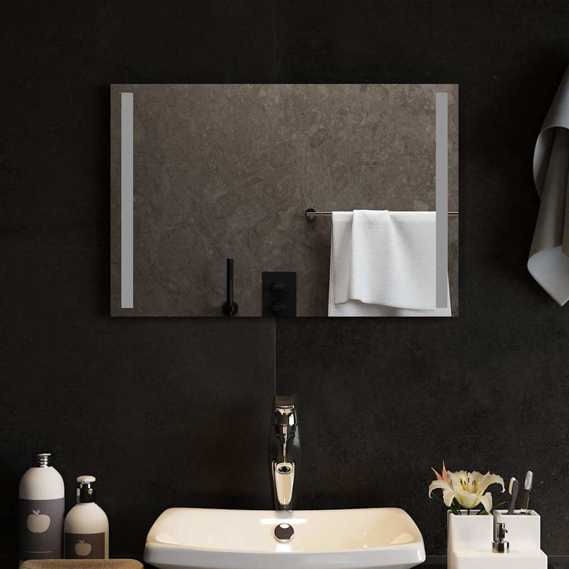 Oglinda de baie cu LED, 60x40 cm