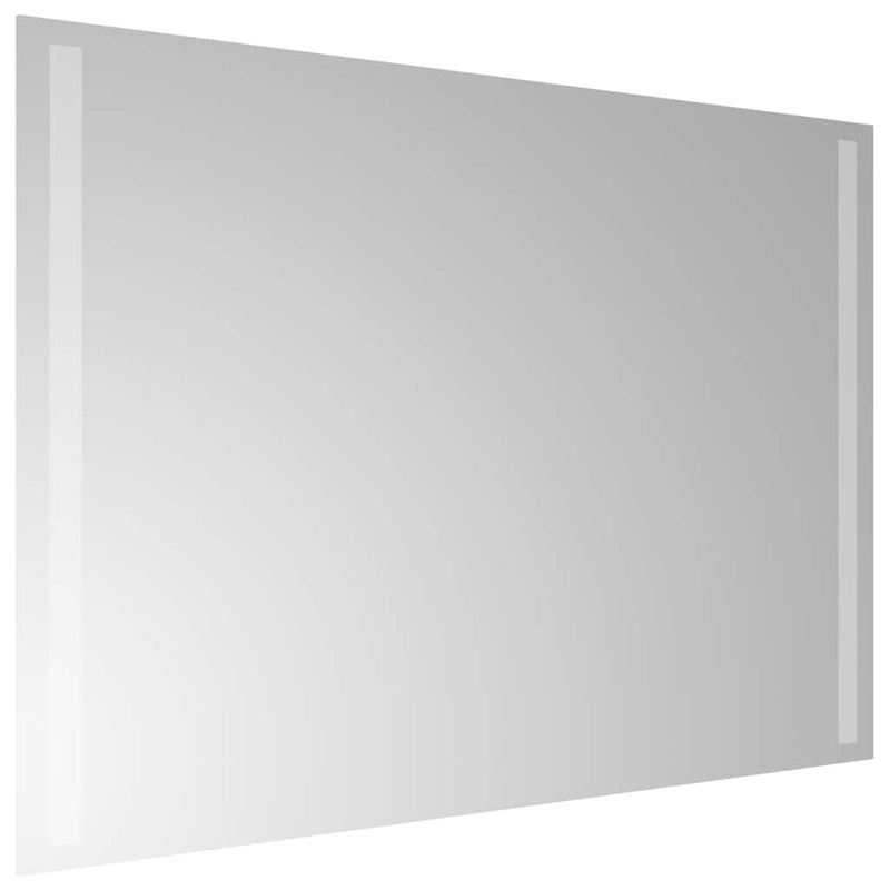Oglindă de baie cu LED, 70x50 cm