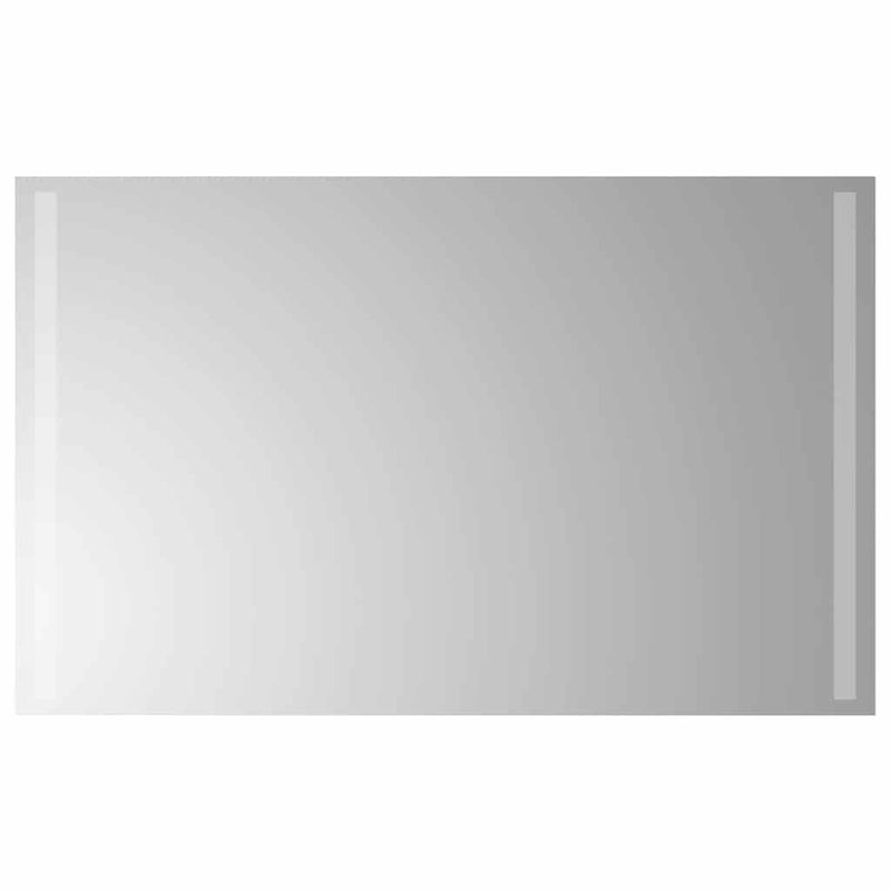 Oglindă de baie cu LED, 80x50 cm