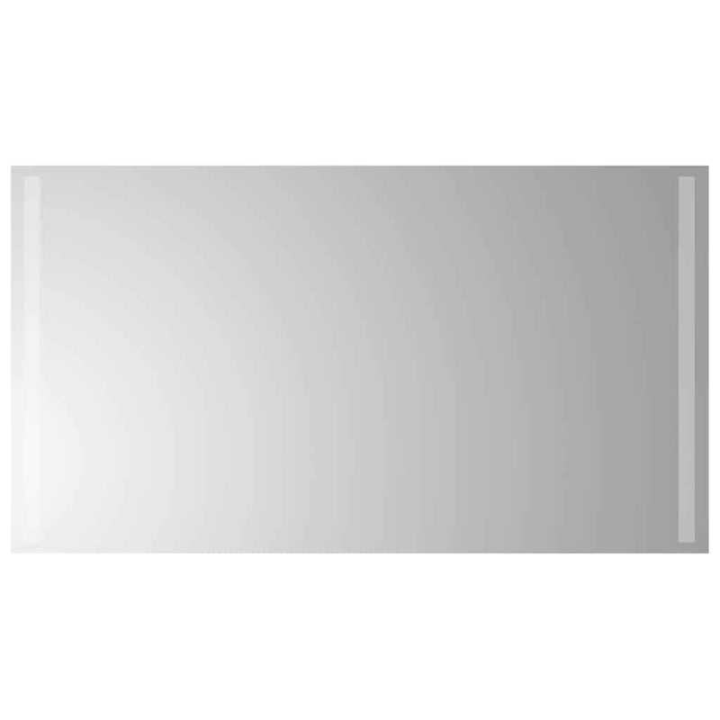Oglindă de baie cu LED, 90x50 cm