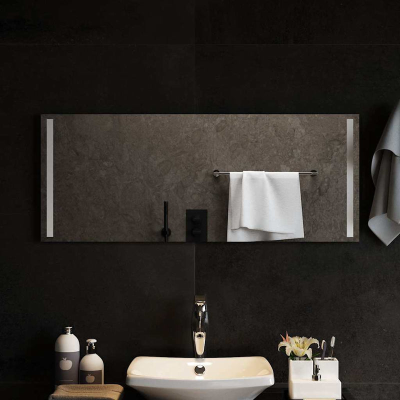 Oglindă de baie cu LED, 100x40 cm