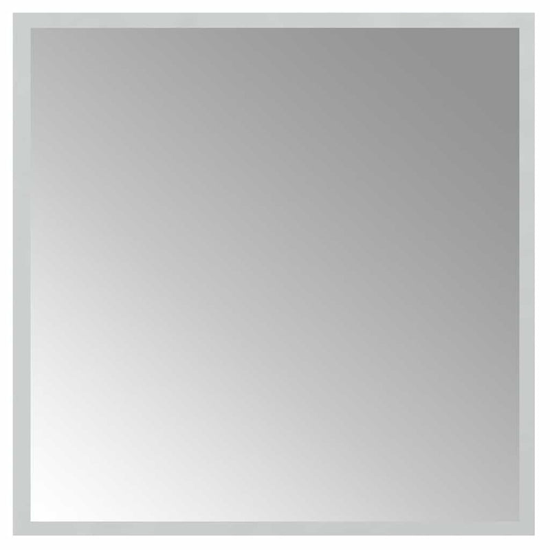Oglindă de baie cu LED, 50x50 cm