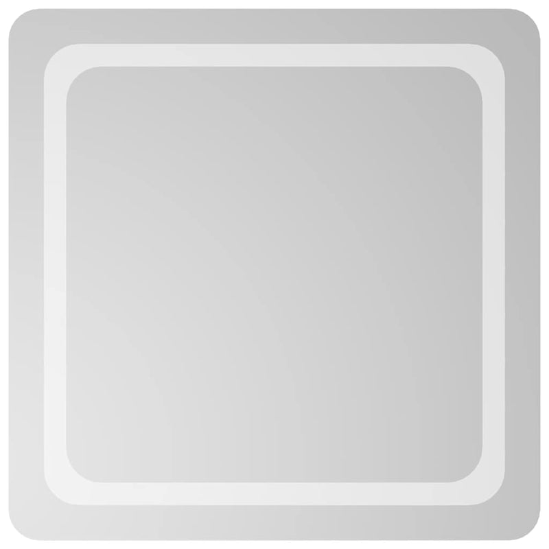 Oglinda de baie cu LED, 60x60 cm