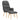 Scaun de relaxare cu taburet, gri deschis, material textil