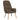 Scaun de relaxare cu taburet, gri taupe, textil