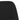 Scaun balansoar cu taburet, negru, textil