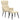Scaun de relaxare cu taburet, crem, textil