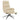 Scaun de relaxare cu taburet, crem, material textil