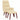 Scaun de relaxare cu taburet, crem, textil