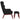 Scaun de relaxare cu taburet, negru, textil