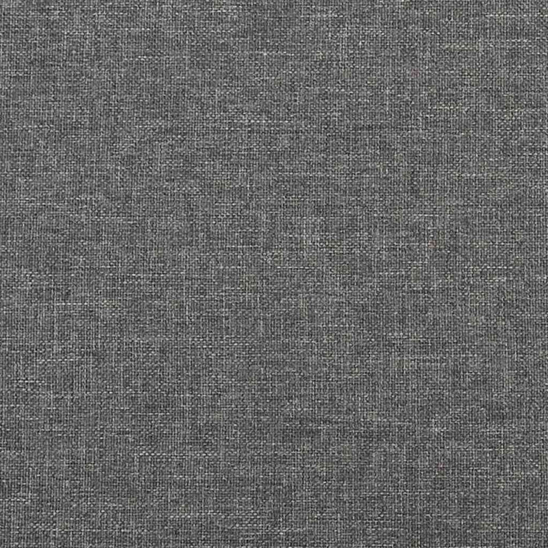 Scaun balansoar cu taburet, gri deschis, textil
