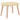 Scaun balansoar cu taburet, crem, material textil