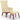 Scaun de relaxare cu taburet, crem, textil