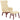 Scaun de relaxare cu taburet, crem, textil