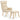 Scaun de relaxare cu taburet, crem, textil