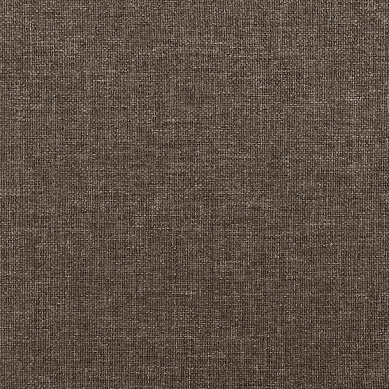 Scaun de relaxare cu taburet, gri taupe, textil