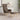 Scaun de relaxare cu taburet, gri taupe, textil