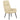 Scaun de relaxare cu taburet, crem, textil